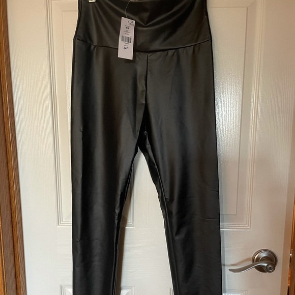 High waisted regular length size sheer leggings - Picture 3 of 6